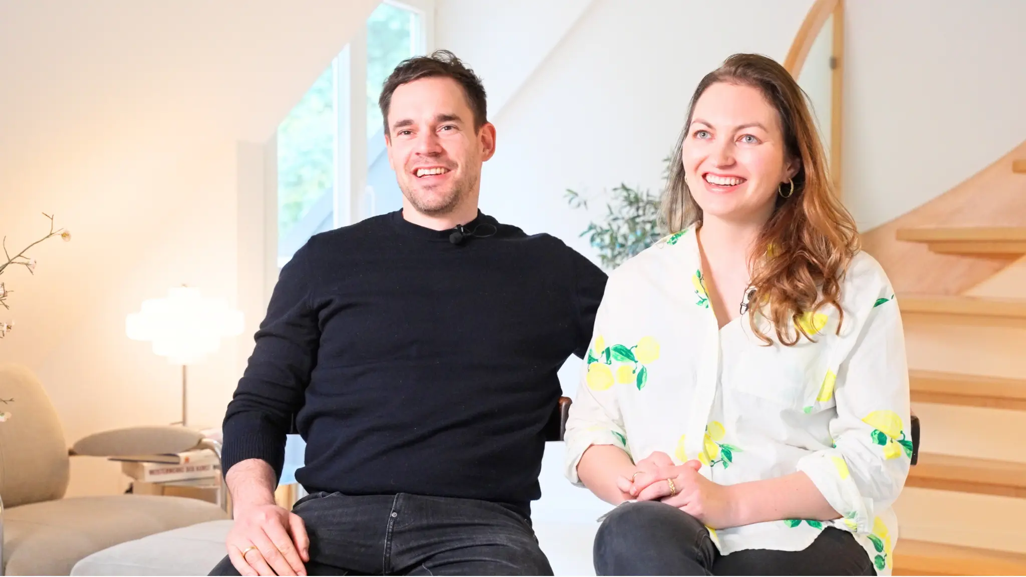 Jan und Stefania während ihres Küchenköpfe-Interviews